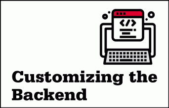 Customizing the Backend Graphic